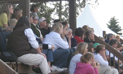 Spectators at the Nationals