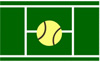 Baseline Tennis Logo 100
