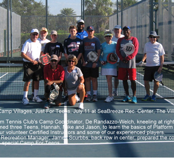 2019 Camp Villages Clinic, For Grandparents and Teens