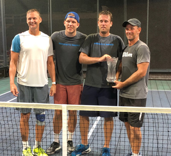 Crick and Lofgren, winners of the Charlotte Men’s Open