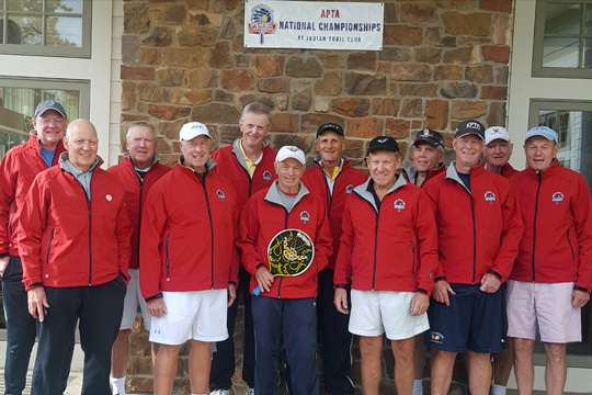 2018 APTA Mens 70+ Whole Group
