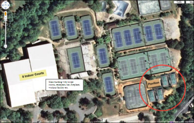 Racquet Club of the South Site Plan