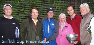 Griffith Cup Presentation