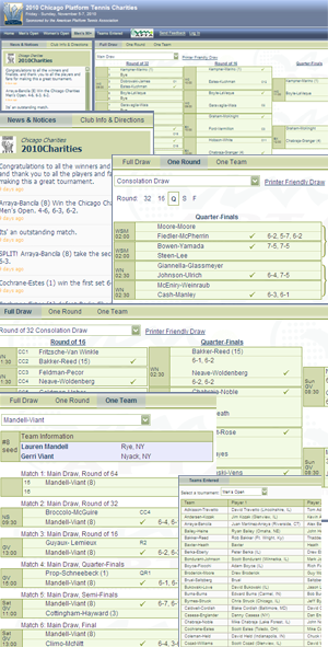APTA Live Scoring System