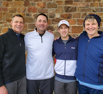 Chris Hayes and Josh Lederman Romp at Indian Trail Club Men’s B
