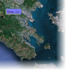 Ross CA Map