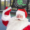 Santa On Court