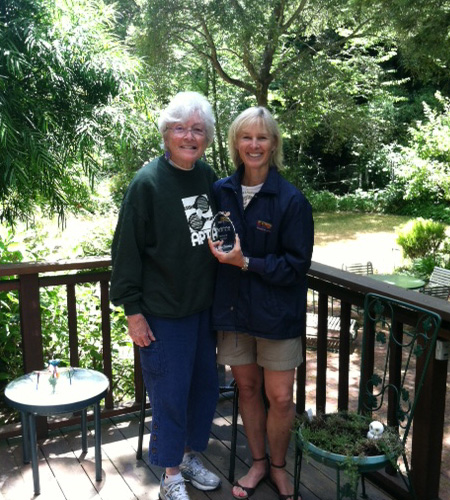 Anne Flemming Receives Service Award