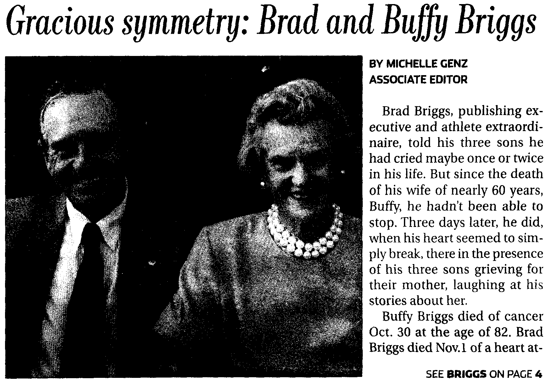 Buffy Briggs Obituary