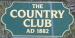 The Country Club Sign